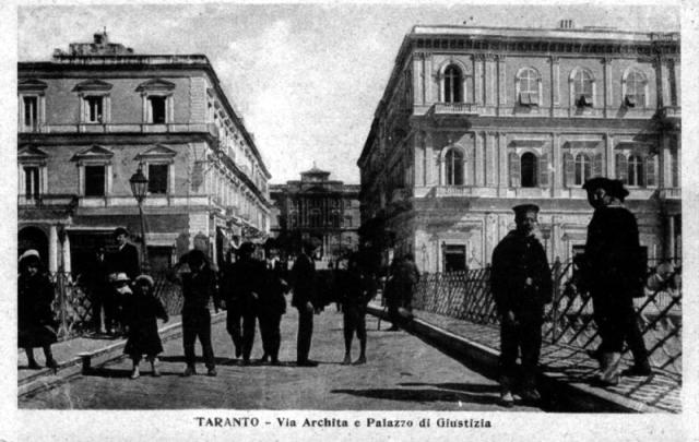 1918 Via Archita e Palazzo di Giustizia